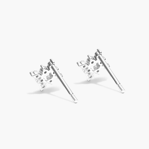Elegantes Pendientes de Plata 925 con Moissanita en Forma de Triángulo, Diseño Geométrico, Estilo Moderno, Brillantes, Minimalistas, Joyería Fina de Lujo - Product Image 6