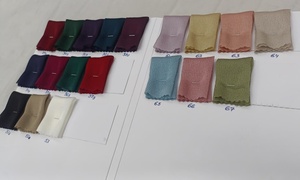 Tissu en polyester satiné brut écologique, léger, 60 GSM, tissé, en stock, pour vêtements, Kurti, robe, sari, femmes et filles - Product Image 3