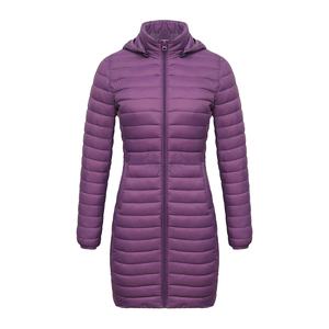 Manteau bouffant mi-long imperméable pour femme, veste bouffante brillante, manteau bouffant léger à capuche amovible, vente en gros 2026 - Product Image 6