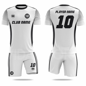 Fabricant en gros d'uniformes de football OEM, ensemble de maillots de football personnalisés, vêtements de sport respirants en polyester, production en gros - Product Image 1