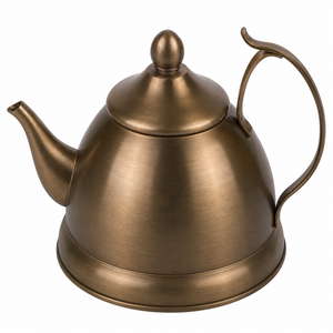 Stainless Steel <b>Tea</b> Kettle With Lid Metal Handle Minimalist Design For Kitchen Use Handmade <b>Tea</b> <b>Pot</b> On Sale - Product Image 6
