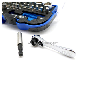 Juego de Llaves de Trinquete BS-33ES CR-V de 33 Piezas, Estuche Rígido Industrial Antideslizante OEM - Product Image 3