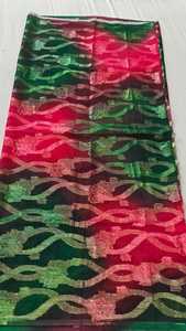 Vestido Thobe Sudanés de Alta Calidad para Mujer, Venta al por Mayor de Fábrica, Tela de Poliéster y Seda Voile, Estampado Digital, Transpirable, Súper Tejido - Product Image 4