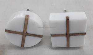 Handmade Wooden Resin Knob Affordable Decorative Handle With Comfort Zone For Cabinets Drawers And Furniture At Affordable price - Product Image 3