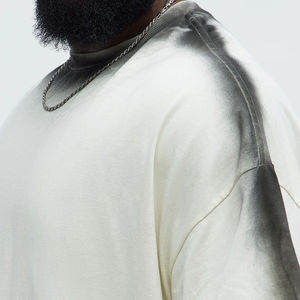 Camisetas HSI Lisas de Corte Holgado al por Mayor, Camisetas Casuales para Hombre Hechas en Pakistán, de Secado Rápido, 100% Algodón, Hechas en Pakistán - Product Image 2