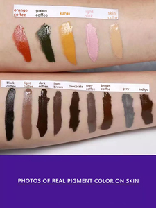 15ml Semi Permanent Makeup Pigment Ink Facial Tattoo Colorant for Eyebrow Eyeliner <b>Lip</b> PMU Use - Product Image 4