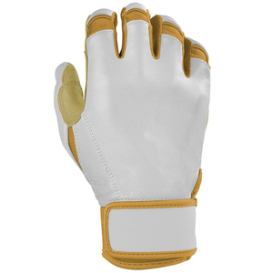 Guantes de Bateo de Béisbol Blancos al por Mayor, Personalizables con Etiqueta, Palma de Cuero Genuino Cabretta, Fabricante de Guantes de Bateo de Softbol - Product Image 4