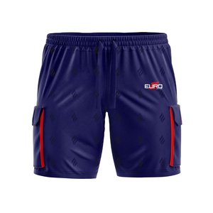 Shorts Cargo en Toile pour Hommes, Meilleures Ventes, Coton et Polyester, Taille Élastique, Séchage Rapide, Respirant, Coupe-Vent, Style Décontracté, Idéal pour la Gym et les Voyages - Product Image 1
