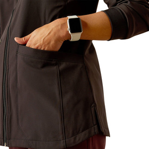 Blouses médicales professionnelles personnalisées pour femmes en tissu polyester/nylon/micro-stretch avec détection d'aiguilles – Fournisseur - Product Image 5