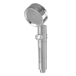 [CHICSS] Pommeau de douche mural filtrant HappyDarling ON-OFF avec 5 filtres, 3 modes de pulvérisation, plaque SUS304, haute pression pour salle de bain - Product Image 3