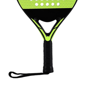 Raqueta de Pádel Nueva Profesional de Carbono, Forma de Lágrima, Nailon, Raqueta de Tenis de Playa, Logotipo Personalizado, Profesional, Intermedia, Alta Calidad - Product Image 4