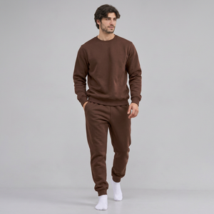 Usine de survêtements en coton mélangé pour hommes sur mesure, pour des vêtements décontractés légers avec des choix de design flexibles - Product Image 4