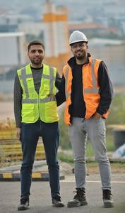 Gilet de sécurité réfléchissant pour homme, jaune-orange, respirant, léger, décontracté, avec bandes réfléchissantes pour le travail, été - Product Image 2