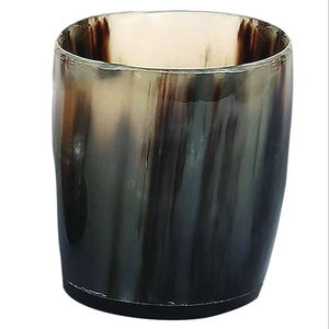 Vaso de chupito de cuerno pulido tradicional, tipo taza corta, para degustación de whisky, de alta calidad, listo para enviar, para eventos especiales - Product Image 5