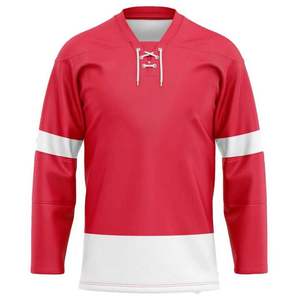 Jersey de Hockey Suministrado por Fábrica, 100% Poliéster, Ropa Deportiva Transpirable - Product Image 5