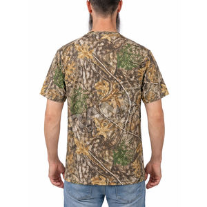 Camiseta de Pesca Personalizada, Transpirable, Cómoda, Elástica, con Efecto Deslavado, Manga Corta, para Caza - Product Image 2