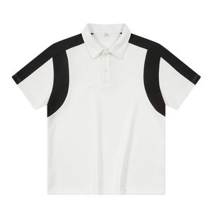 Polo de Algodón con Parches Estilo Piqué, Talla Grande, para Hombre y Mujer, con Estampado Personalizado, Ropa Casual Urbana, Novedad 2026 - Product Image 2