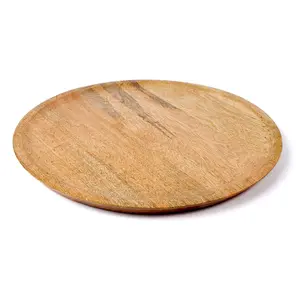 Juegos de platos de aperitivo de madera de mango de lujo, cargadores de madera, platos de cena, venta al por mayor, platos de madera para servir, exportación directa de fábrica - Product Image 1