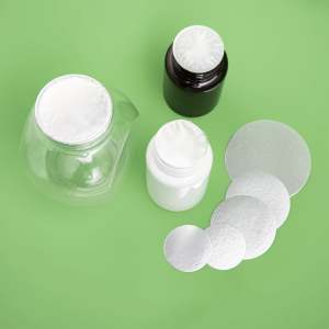 Wholesale Air-Tight Aluminum Foil Seal Liner Cap Lids Die Cut <b>Bottle</b> Closures Manufactured in Vietnam - Product Image 5