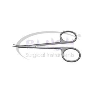 Eye Microsurgery left Curved Scissors Conjunctival Scissors Curved left Export Quality Medical Instruments By <b>Blush</b> Surgical - Product Image 1