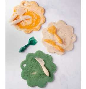 Different Color Shades Resin Salad <b>Server</b> Trending Style Resin Premium Salad <b>Server</b> Spoon and Fork Resin Flatware Salad <b>Server</b> - Product Image 6