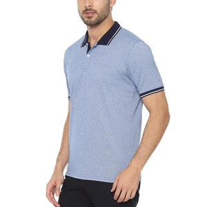 <b>Men's</b> Color Blocked Gradient Color for <b>Shirt</b> Short Sleeve Knitted Casual 100% Cotton Breathable Quick Dry Black Gray White - Product Image 1
