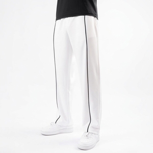 Wholesale Men's Wide Leg <b>Track</b> Pants Lightweight Straight Fit Sports <b>Trousers</b> Quick Dry Gym Training Running Athletic Pants - Product Image 5