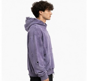 เสื้อฮู้ดดี้ยูนิเซ็กซ์สไตล์วินเทจทรงโอเวอร์ไซส์ ดีไซน์เท่ห์ ใส่สบาย พรีเมียม ผ้าฝ้าย 100% กันลมหนาว ซับเหงื่อเร็ว - Product Image 2