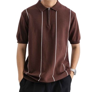 Camisa Polo de Algodón Piqué de Alta Calidad, Perfecta para Eventos Casuales de Negocios y Reuniones Sociales, Cómoda y Elegante para Hombre - Product Image 1