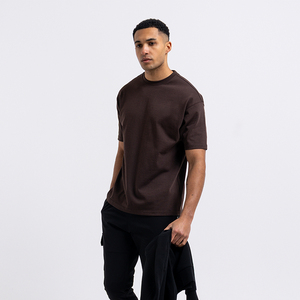 Camisetas Deportivas Formales Ligeras con Logotipo Personalizado para Hombre, 100% Algodón, Camiseta Oversize, Ropa Deportiva Tejida, Marfa International - Product Image 1