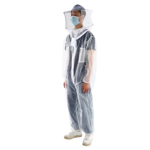Nuevo Traje de Apicultura de Malla de Nailon Transparente de una Pieza, Anti-Picaduras de Abejas, Ropa de Seguridad para Apicultura, para Hombres y Mujeres, Personalizable - Product Image 2
