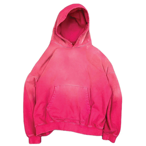 โรงงานผลิตเสื้อฮู้ดดี้แบบ Acid Wash ผ้าฟลีซหนานุ่ม รับผลิตแบบ OEM บริการติดฉลากส่วนตัว รับผลิตแบรนด์ของคุณเอง จำหน่ายส่ง - Product Image 5