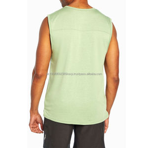 Latest Men's High Quality Custom Design Tank Top New Arrival round Neck Casual Wear Unisex <b>Slim</b> Fit - Product Image 5
