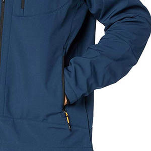 Chaqueta Soft Shell de Invierno para Hombre JUST FITNESS GEARS, Impermeable, Cortavientos, con Capucha, Ecológica, Transpirable, para Senderismo y Trabajo al Aire Libre - Product Image 3