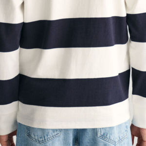 Camiseta Polo para Hombre, Camiseta de Rugby de Bambú y Algodón, Camiseta Personalizada para Hombre, Camiseta Ecológica para Hombre, Polo Sostenible, Camiseta Polo de Manga Larga - Product Image 5