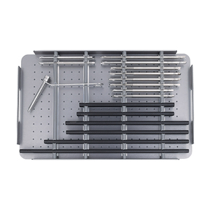 ชุดอุปกรณ์ยึดตรึงกระดูกภายนอกพร้อมตัวเชื่อมแท่งเหล็ก ชุดเครื่องมือผ่าตัด สแตนเลสสตีล มาตรฐานทางการแพทย์ CE ISO - Product Image 2