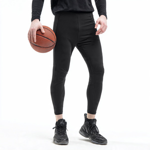 Leggings de sport double couche pour hommes, pantalons de compression pour le football, vêtements d'entraînement sportifs pour hommes, leggings de basketball - Product Image 3