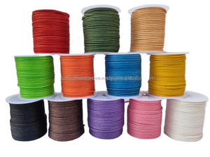 Cordón de macramé de algodón encerado personalizado de alta calidad, joyería artesanal DIY, pulsera colgante de pared, hallazgos de joyería, componente personalizado - Product Image 6