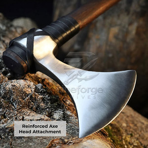 Hache en acier au carbone au design unique, faible MOQ, légère et de qualité supérieure - Product Image 3