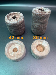 บล็อกเพาะเมล็ดมะพร้าวคุณภาพพรีเมียม ผ่านการล้างสามครั้ง pH 5.8-6.8 แผ่นเพาะปลูกแบบอัดแน่น รักษาความชื้นสูง เหมาะสำหรับปลูกในสวน - Product Image 3