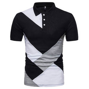 Polos de golf pour hommes personnalisés à sublimation dégradée, séchage rapide, 90% polyester 10% élasthanne, vêtements de sport imprimés - Product Image 5