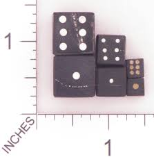 Premium Quality Horn <b>Dice</b> <b>Set</b> – Smooth Finish <b>Dice</b> - Product Image 3