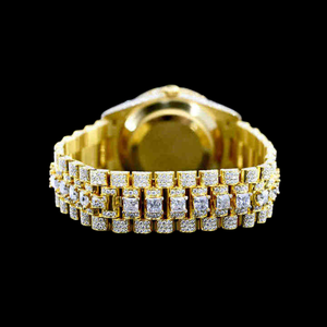 Increíble Reloj de Cuarzo con Incrustaciones de Diamantes Moissanite, Estilo Hip Hop para Hombre, Precio al por Mayor, Diseño Único - Product Image 2