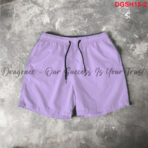 Été 2024 Shorts de plage pour hommes Pantalons de sport décontractés à séchage rapide Couleur solide Matériau super cool Peut chaud avec cordon de serrage pratique - Product Image 2