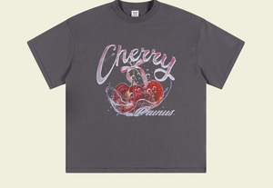 T-shirt décontracté familial à col rond et manches courtes pour homme, imprimé dessin animé, en jersey de coton avec logo sérigraphié, pour le fitness parent-enfant - Product Image 6