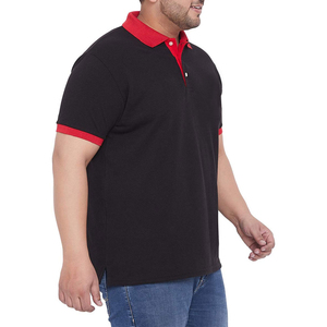Camisetas Polo de Algodón OEM para Hombre, Tallas Grandes, Corte Personalizado, Manga Corta, Material Transpirable, Ideal para Uso Diario y Laboral - Product Image 4
