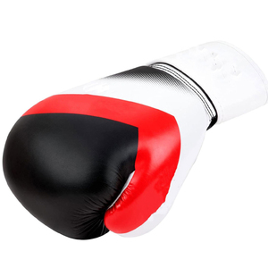 Gants de boxe en cuir 16oz pour entraînement de kickboxing, sac de frappe et sparring, arts martiaux, logo personnalisé - Product Image 2