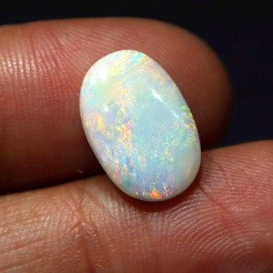 3 Carat Natural Australian Opal Solid Coober Pedy Loose Gemstone Good A+++ Multi <b>Fire</b> Handmade for Jewelry Making <b>Stone</b> - Product Image 2