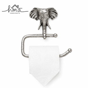 Porte-rouleau de papier toilette en laiton doré poli, design moderne à cadre ouvert incurvé, plaque arrière florale ronde, forme carrée pour salle de bain - Product Image 5