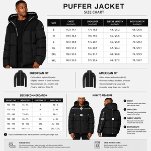 OEM Custom Logo Men's Hooded Puffer Jacket Winter Insulated <b>Bubble</b> <b>Coat</b> Luxury Fashion Outerwear European American Fit Wholesale - Product Image 2